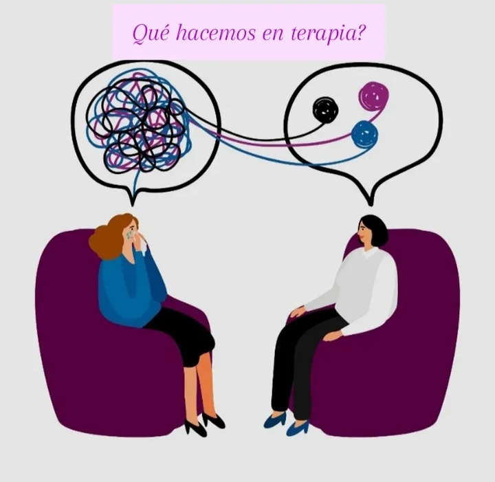 ¿Qué hacemos en terapia?